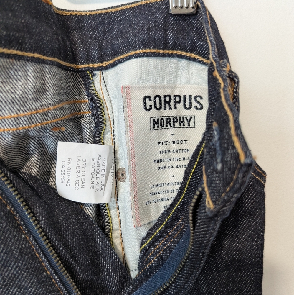 Corpus Morphy Jeans made in USA
